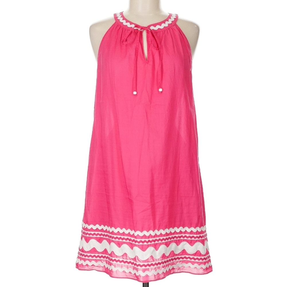 Vineyard Vines Pink and White Swim Cover-Up